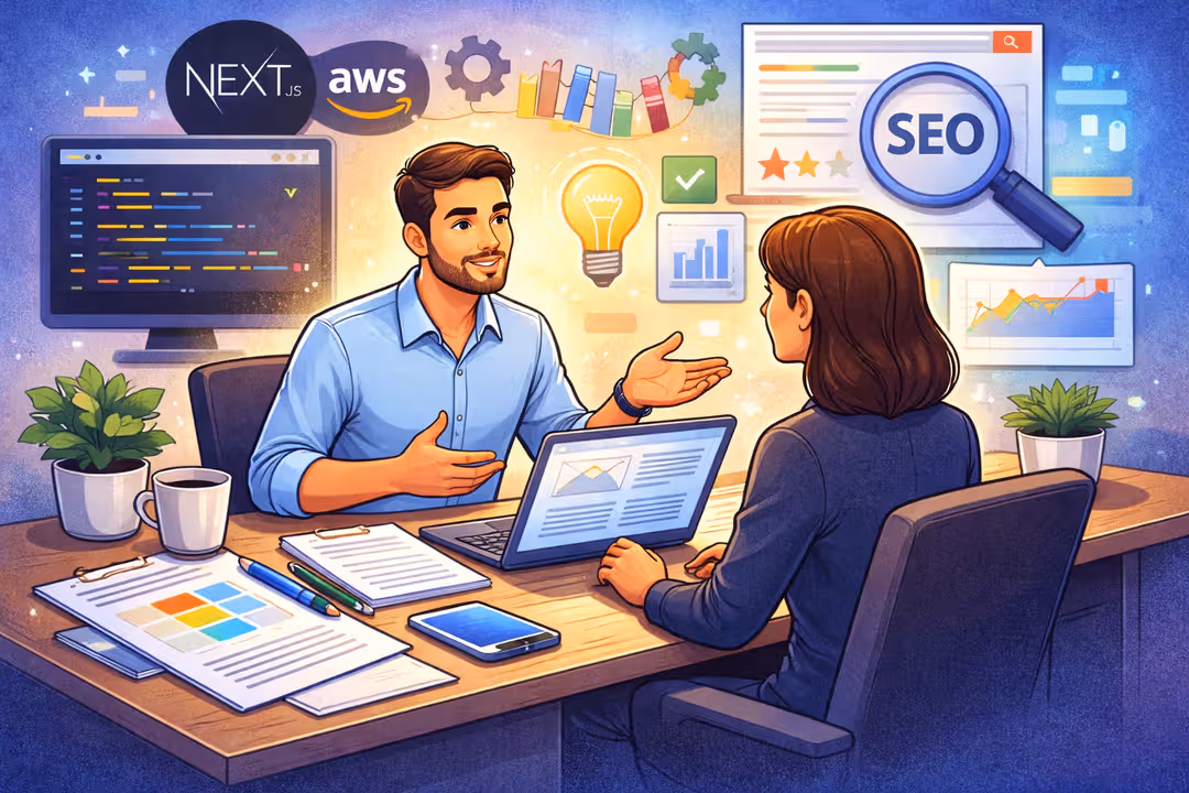 Website creation, 7 questions